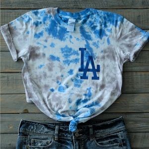 Los Angeles Dodgers Tie Dye T-shirt